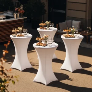 Event Catering Stehtischhussen mieten
